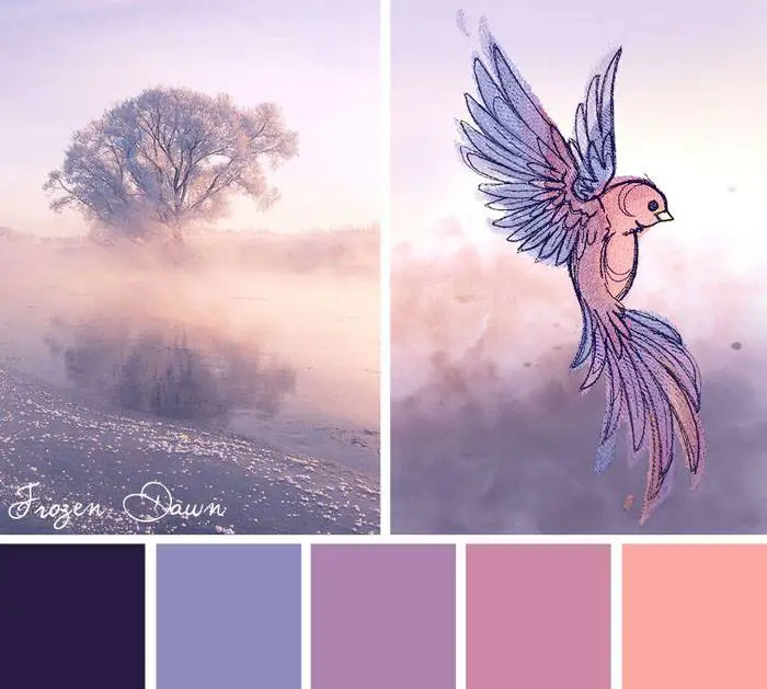 Colorway — Frozen Dawn